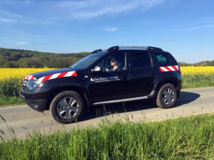 Wirtschaftswegekonzept Ge-Komm GmbH Geländefahrzeug Bereisung