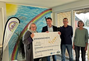 Bild Übergabe Spendengelder