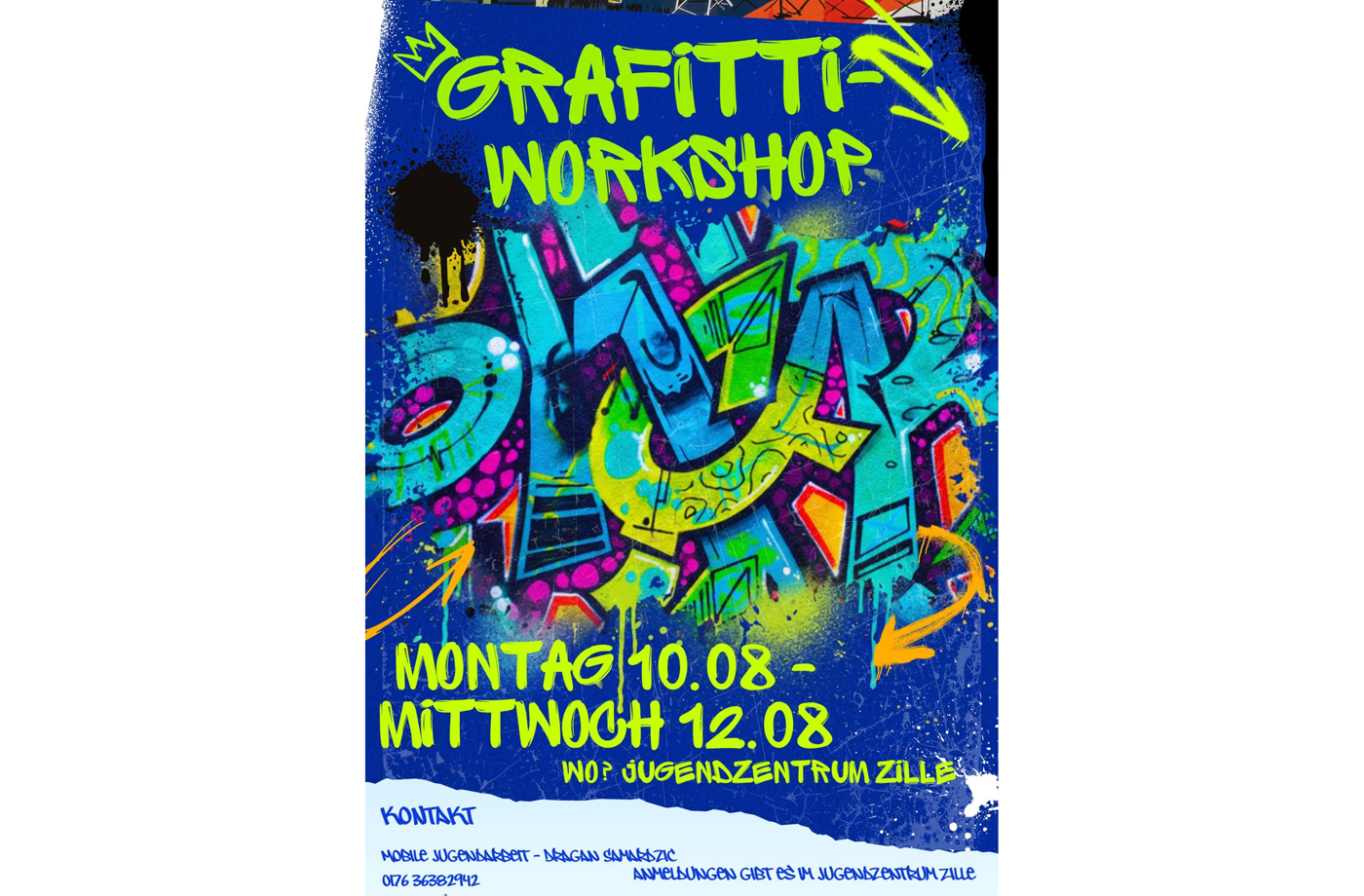 Flyer Graffiti-Workshop