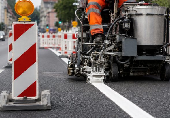 Strassenmarkierung_Symbolbild