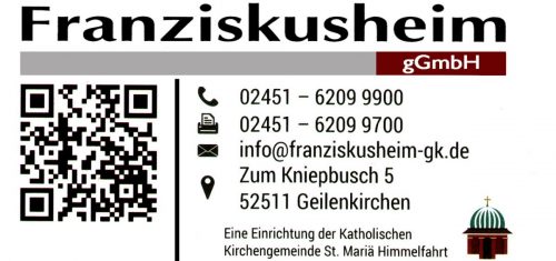 Franziskusheim Anzeige vorne